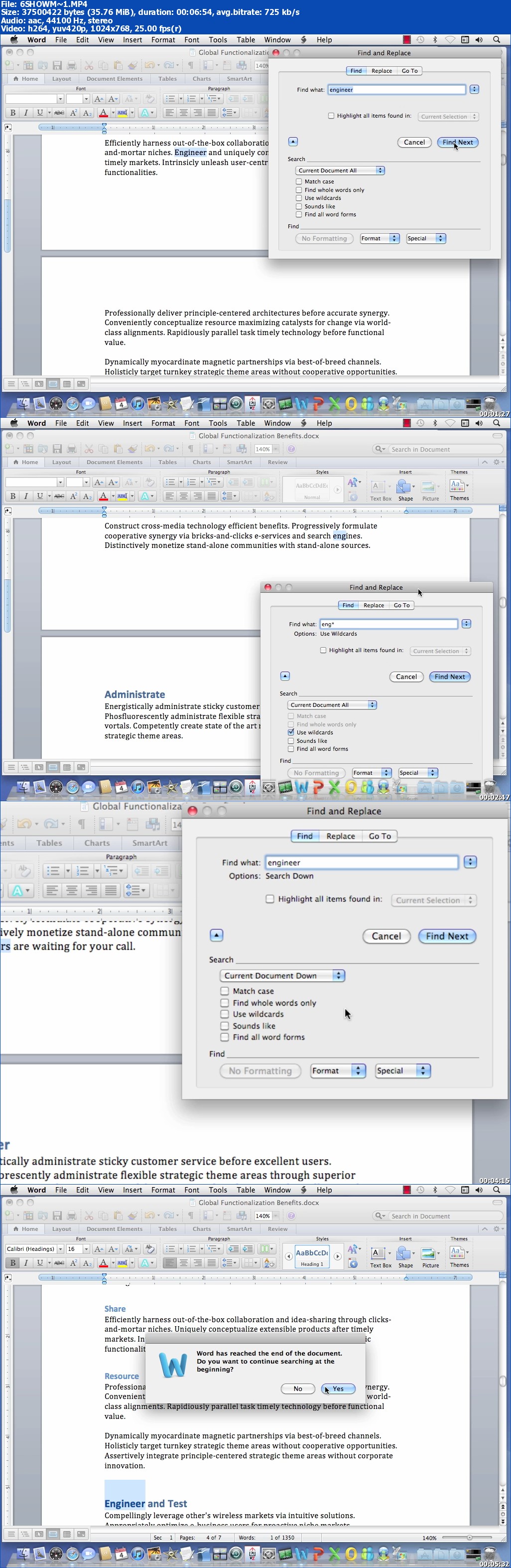 Que Video - Using Office 2011 for Mac