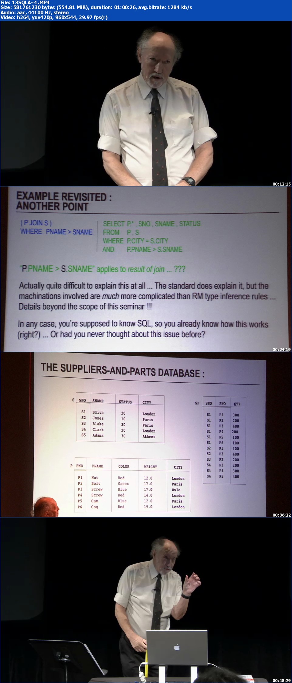 Oreilly - C.J. Date's SQL and Relational Theory Master Class