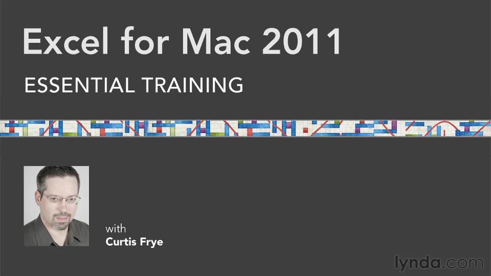 Excel for Mac 2011 Essential Training (Repost)