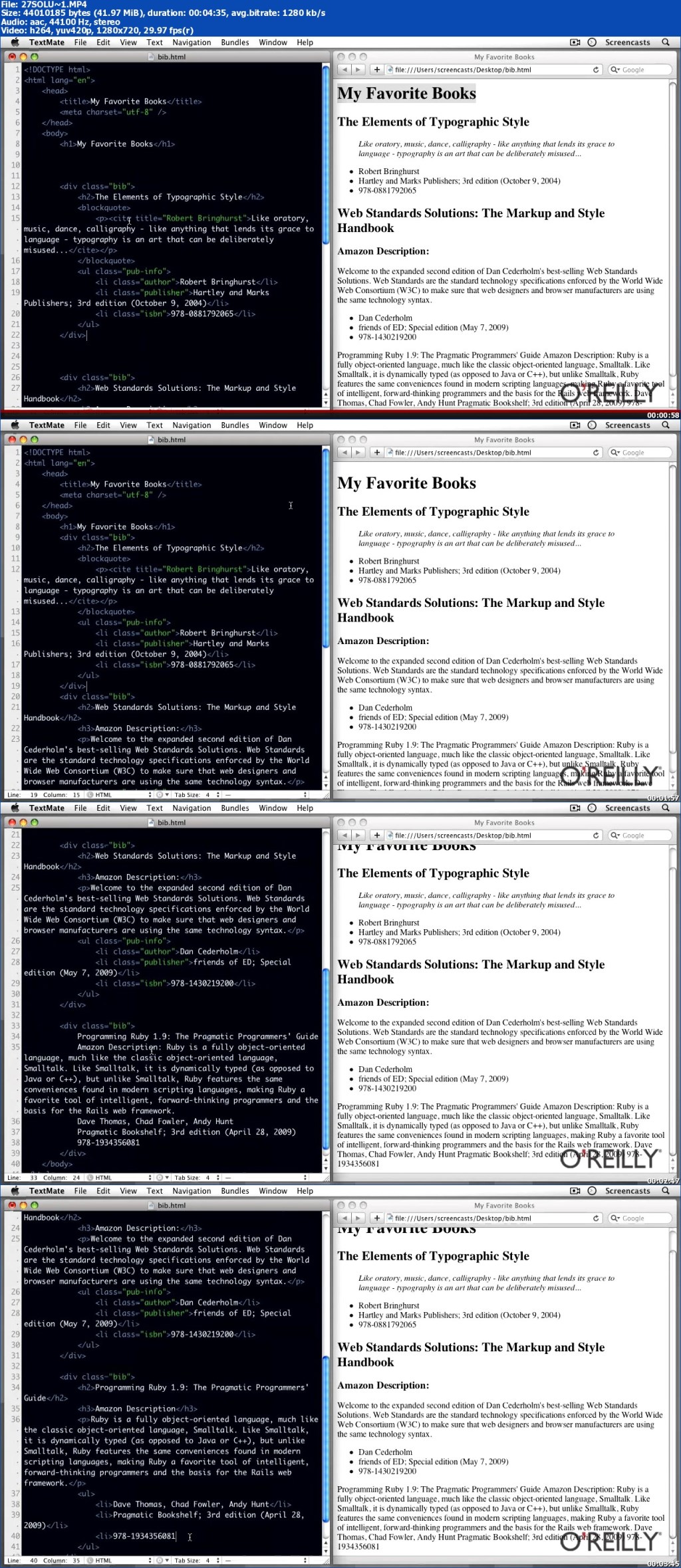 Oreilly - Great HTML Level 1