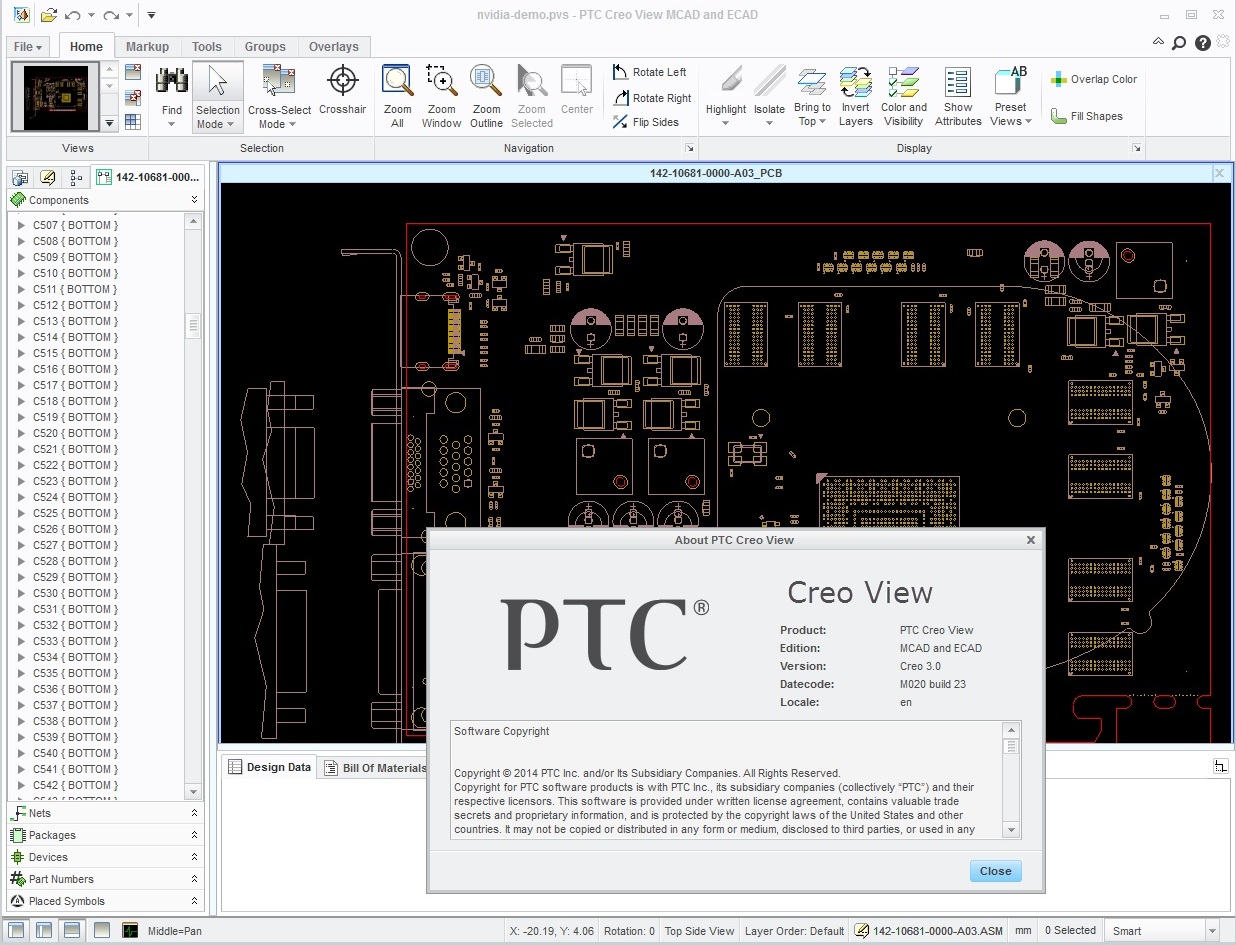 PTC Creo View 3.0 M020