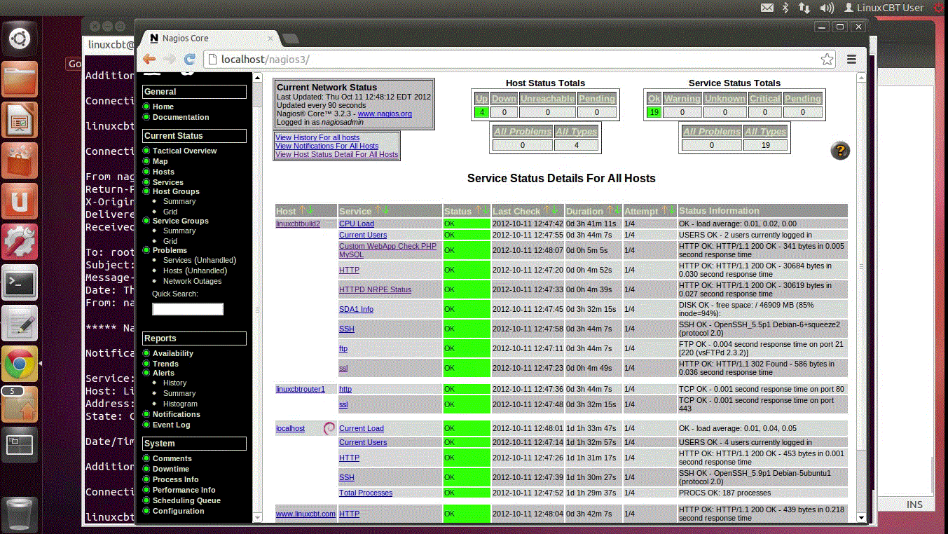 LinuxCBT Monitoring Edition  Featuring Nagios