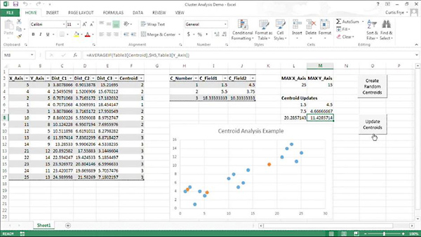 Lynda - Up and Running with Excel Cluster Analysis