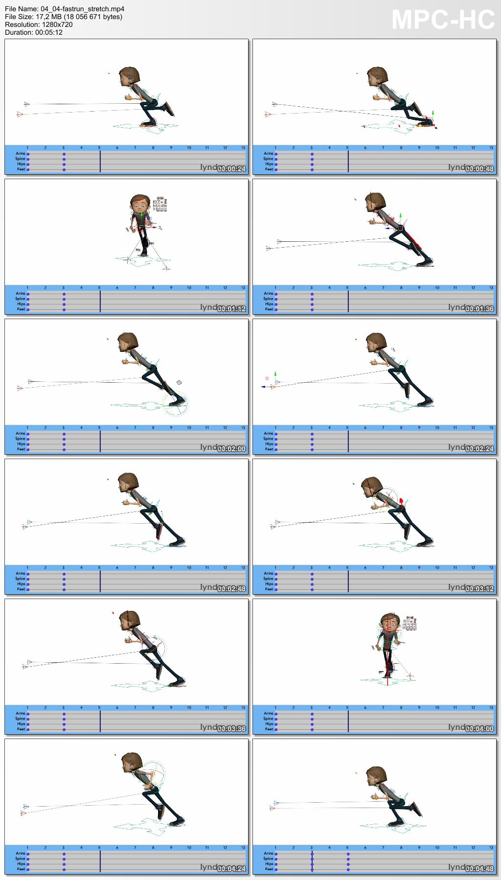 Lynda - Fundamentals of Character Animation: Locomotion