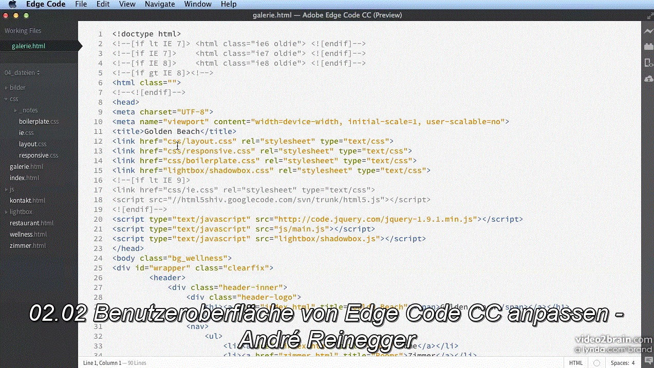  Edge Code CC und Brackets: Ein erster Blick 