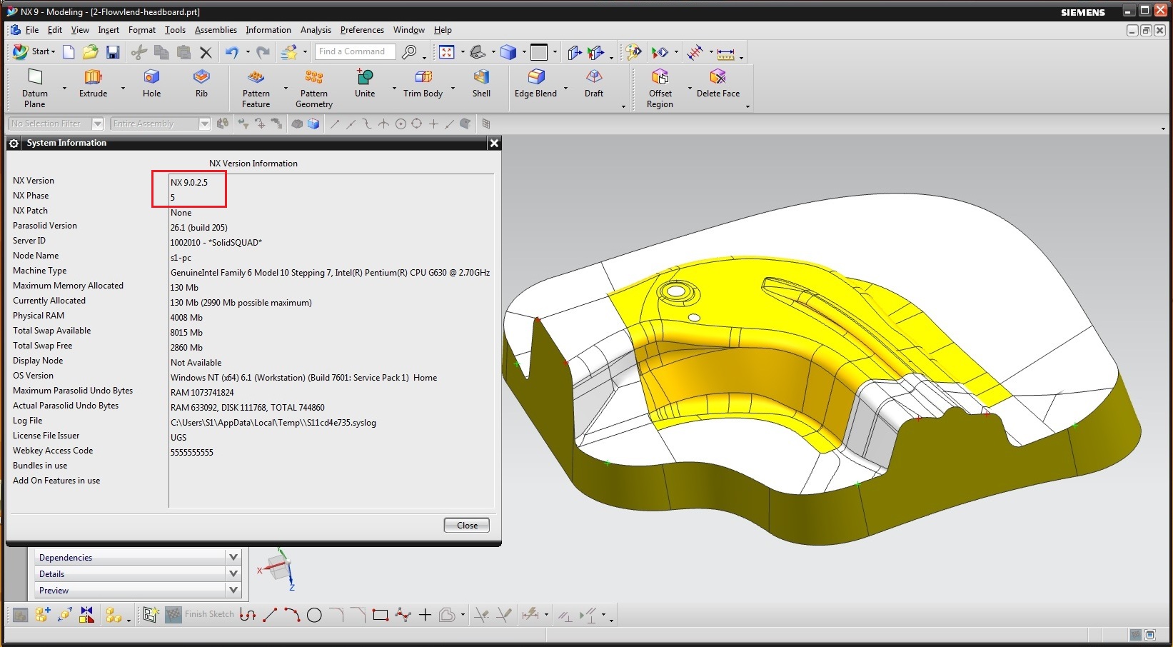 Siemens PLM NX 9.0.2.5 Update