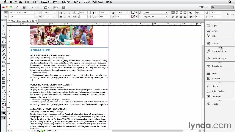 InDesign CS6 to EPUB, Kindle, and iPad (Repost)