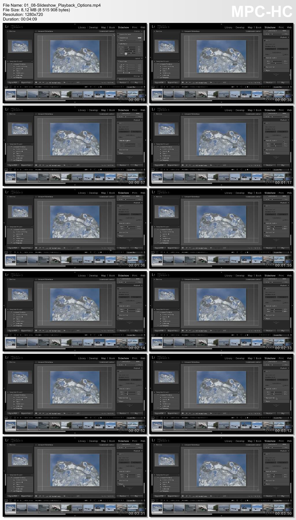 Lynda - Lightroom 5: 04 Creating Slideshows