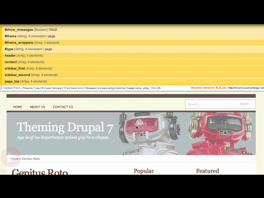 Advanced Theming For Drupal 7