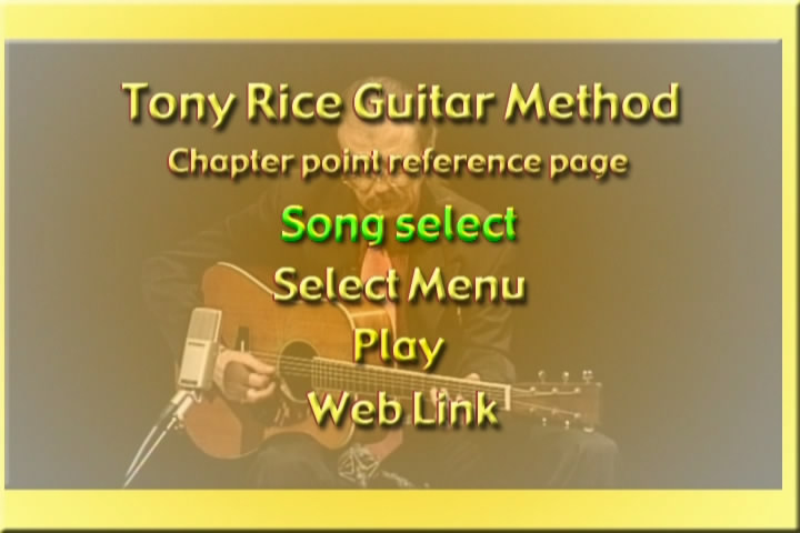 Homespun Video - The Tony Rice Guitar Method