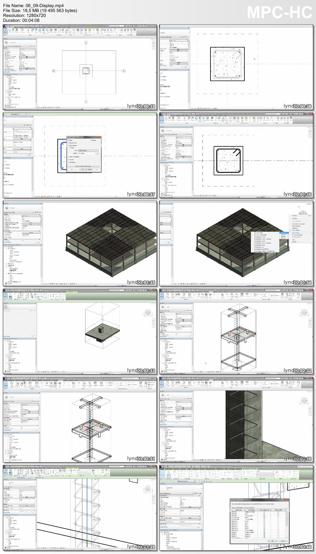 Lynda - Creating Concrete Buildings with Revit Structure