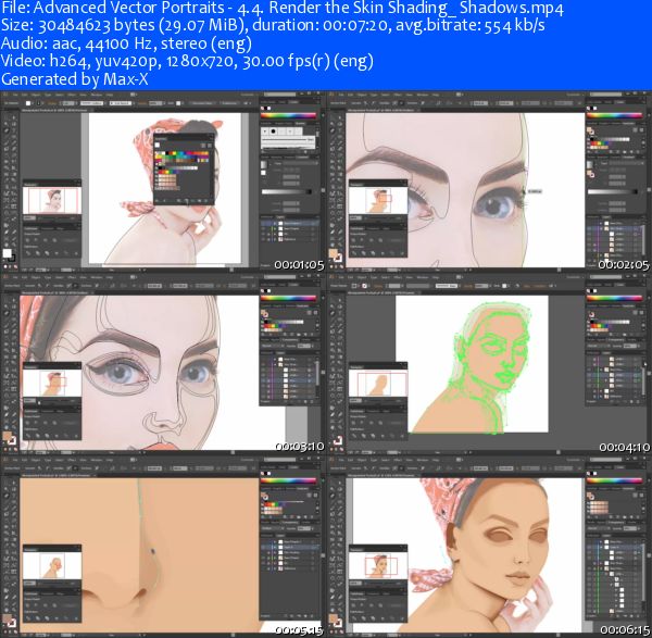 Tutsplus - Advanced Vector Portraits