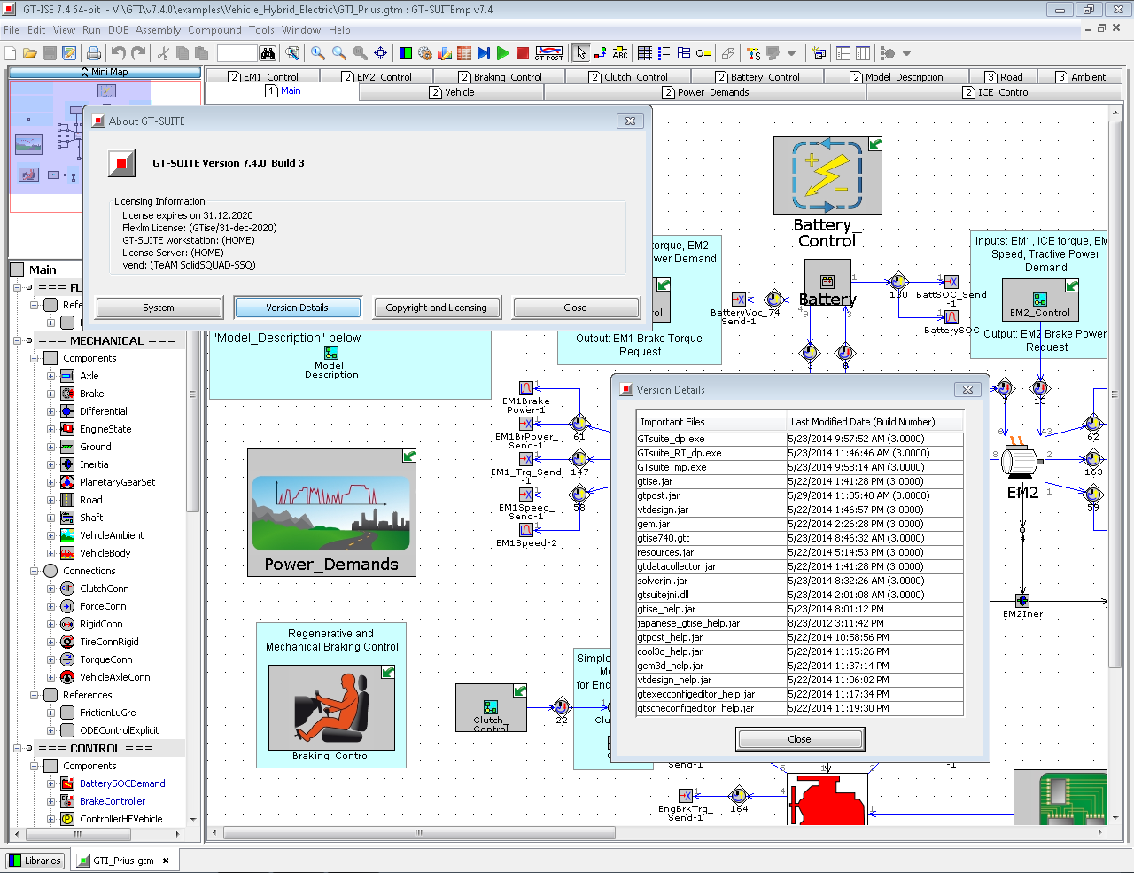 GT-SUITE 7.4 Build 3 Update