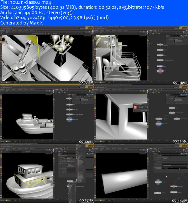 FXPHD - HOU211: Houdini Ocean Effects