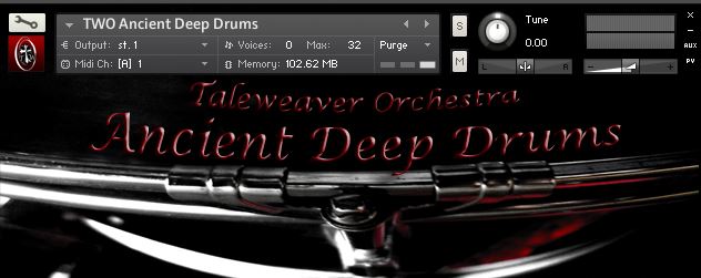 Taleweaver Orchestra Ancient Deep Drums KONTAKT