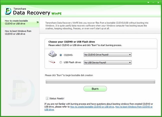 Tenorshare Data Recovery WinPE 4.0 Build 1887