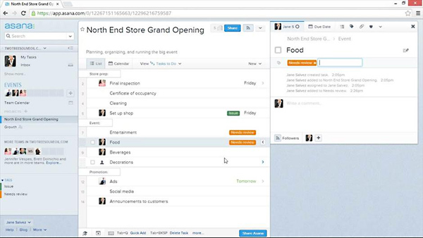 Lynda - Up and Running with Asana