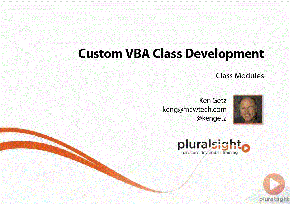 Custom VBA Class Development