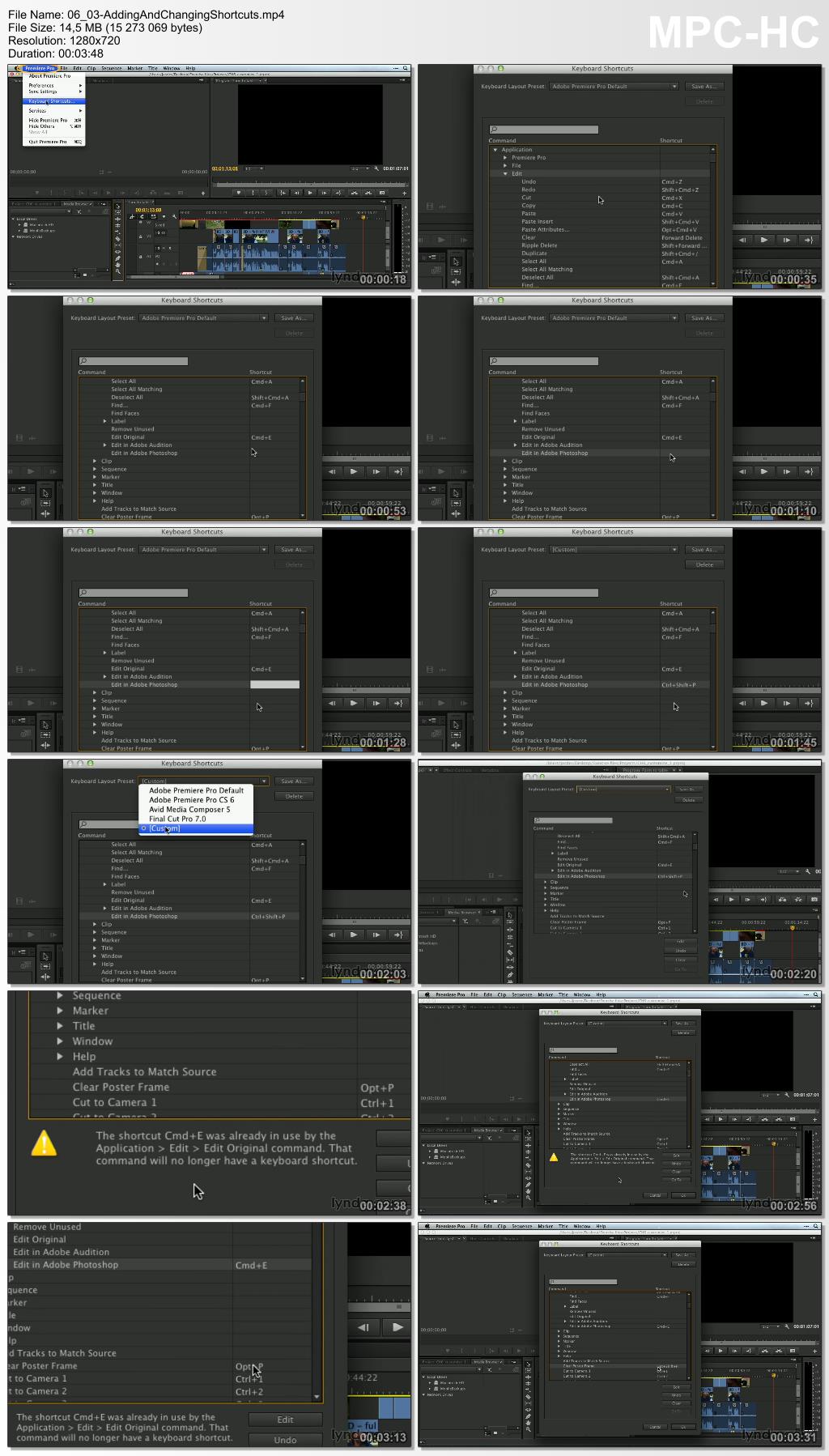 Lynda - Premiere Pro Guru: Essential Keyboard Shortcuts