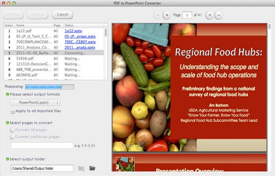 Lighten PDF to PowerPoint 2.0.0