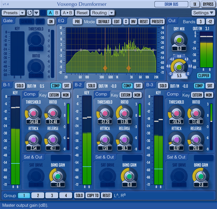 Voxengo Drumformer v1.4 (Win / Mac OS X)