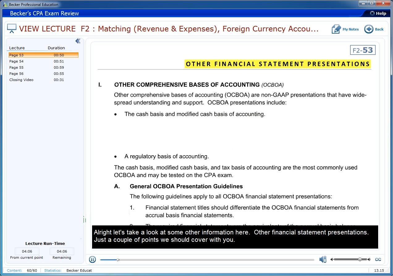 Becker CPA Exam Review 2014 - Financial Accounting and Reporting (FAR)