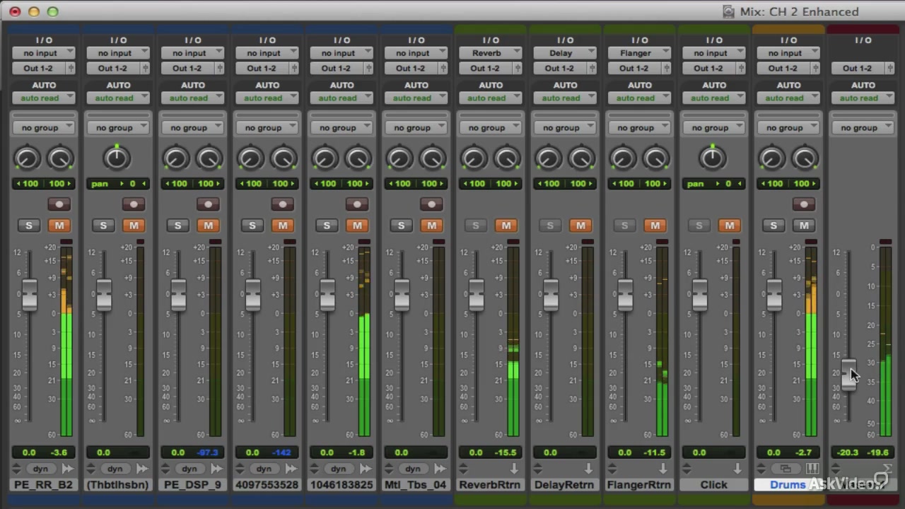 Ask Video - Pro Tools 11 100: New Features Explored (2014)