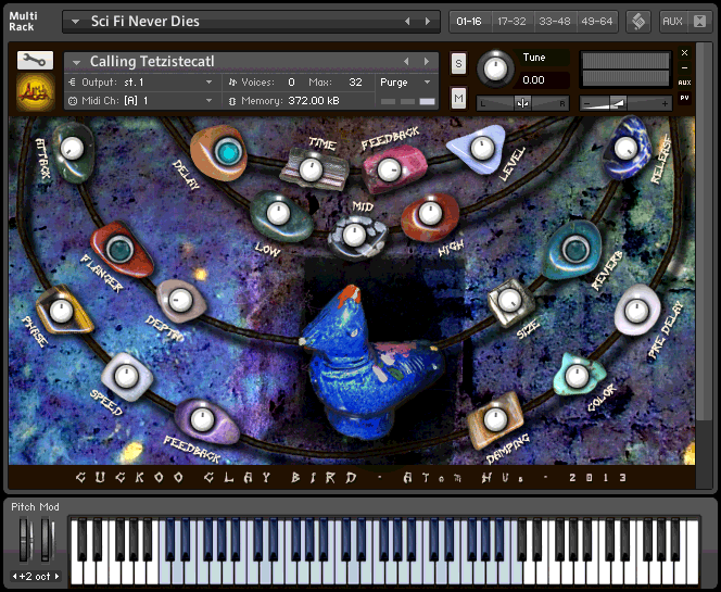 Atom Hub Cuckoo Clay Bird KONTAKT