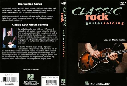 Hal Leonard – Barret Tagliarino’s Classic Rock Guitar Soloing [repost]