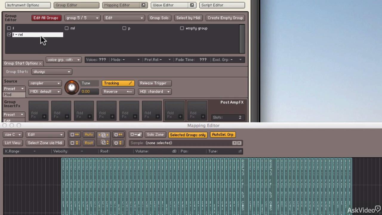 Ask Video - Kontakt 301: Building Sampler Instruments