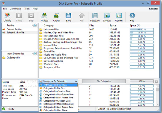 Flexense Disk Sorter Pro 6.5.34