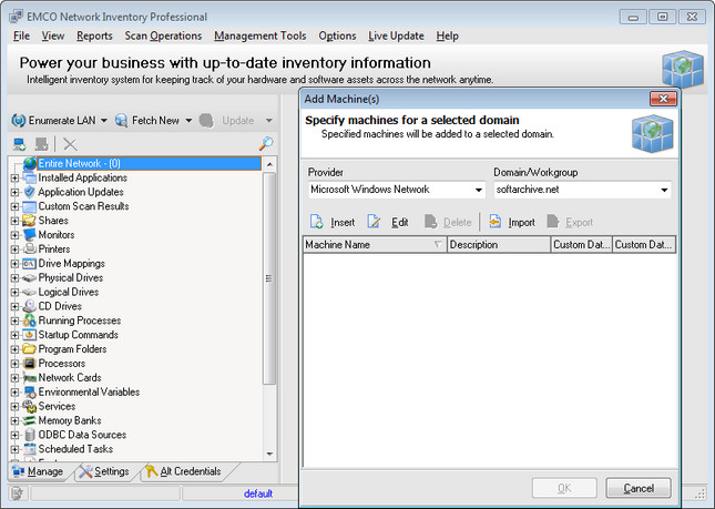 EMCO Network Inventory Professional 5.8.8.9411