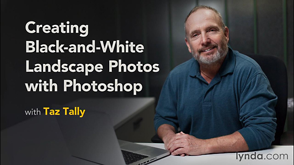 Lynda - Creating Black-and-White Landscape Photos with Photoshop