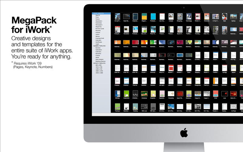 Megapack for iWork 2013 v2.0 Retail