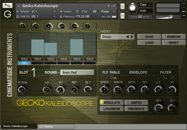 Cinematique Instruments GECKO Kaleidoscope KONTAKT