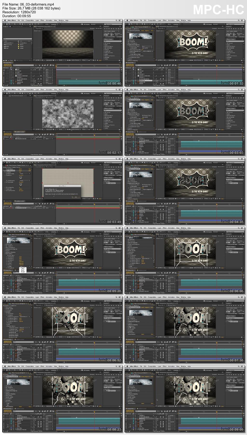 Lynda - 3D Typography in After Effects