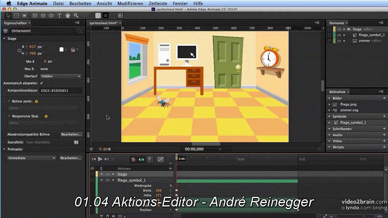  Edge Animate CC: Updates 2014 Neu in der Creative Cloud – Video- und Audioimport, responsive Skalierung, SVG-Support