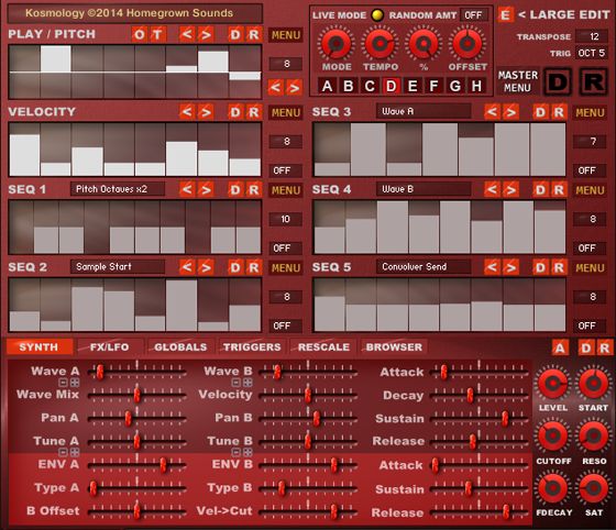 Homegrown Sounds Kosmology Evolution KONTAKT