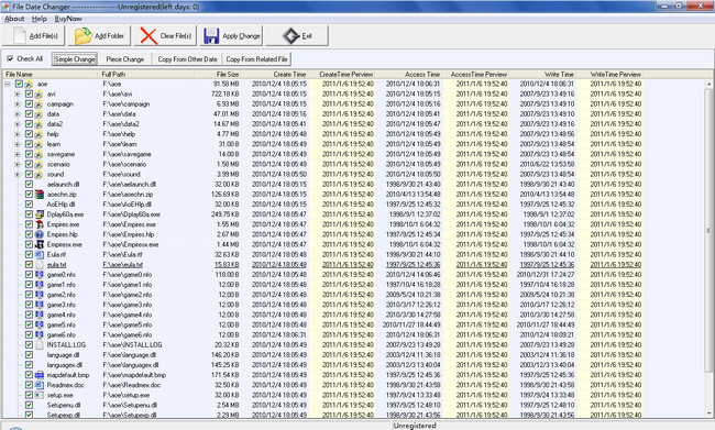 FMS File Date Changer 2.9.7