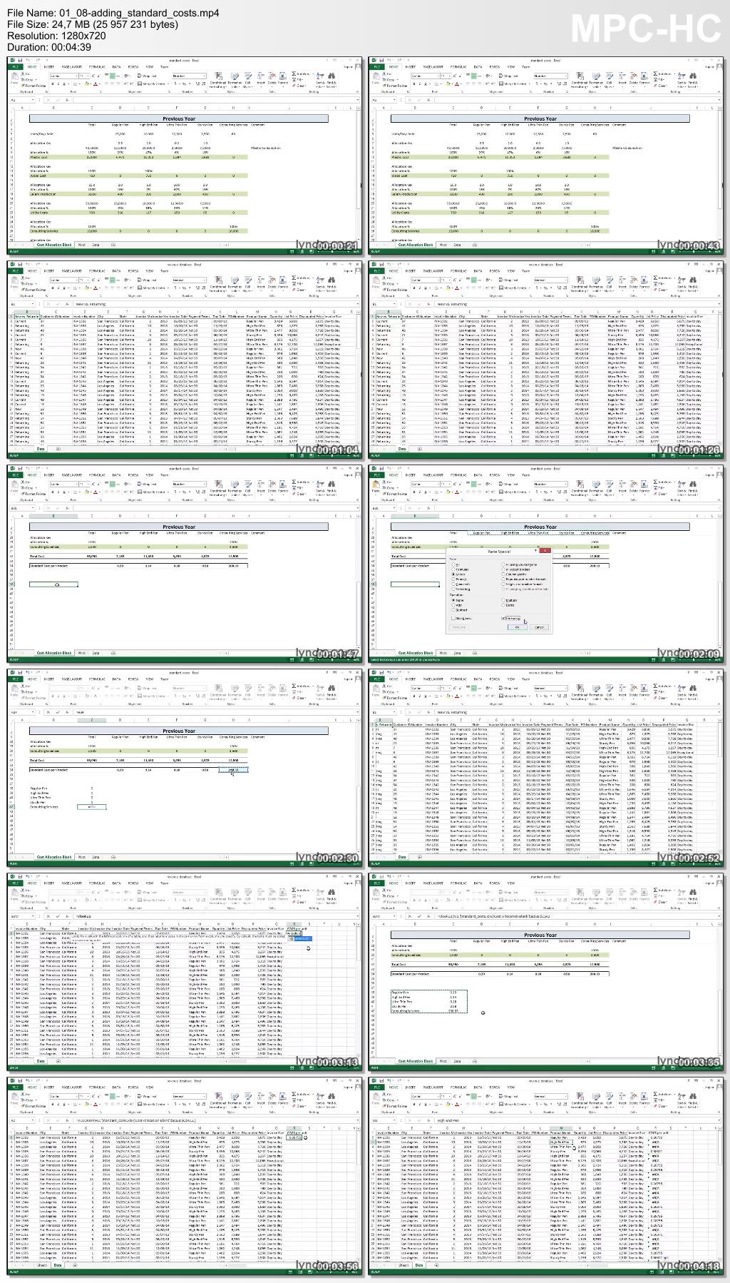 Lynda - Financial Analysis: Analyzing the Bottom Line with Excel