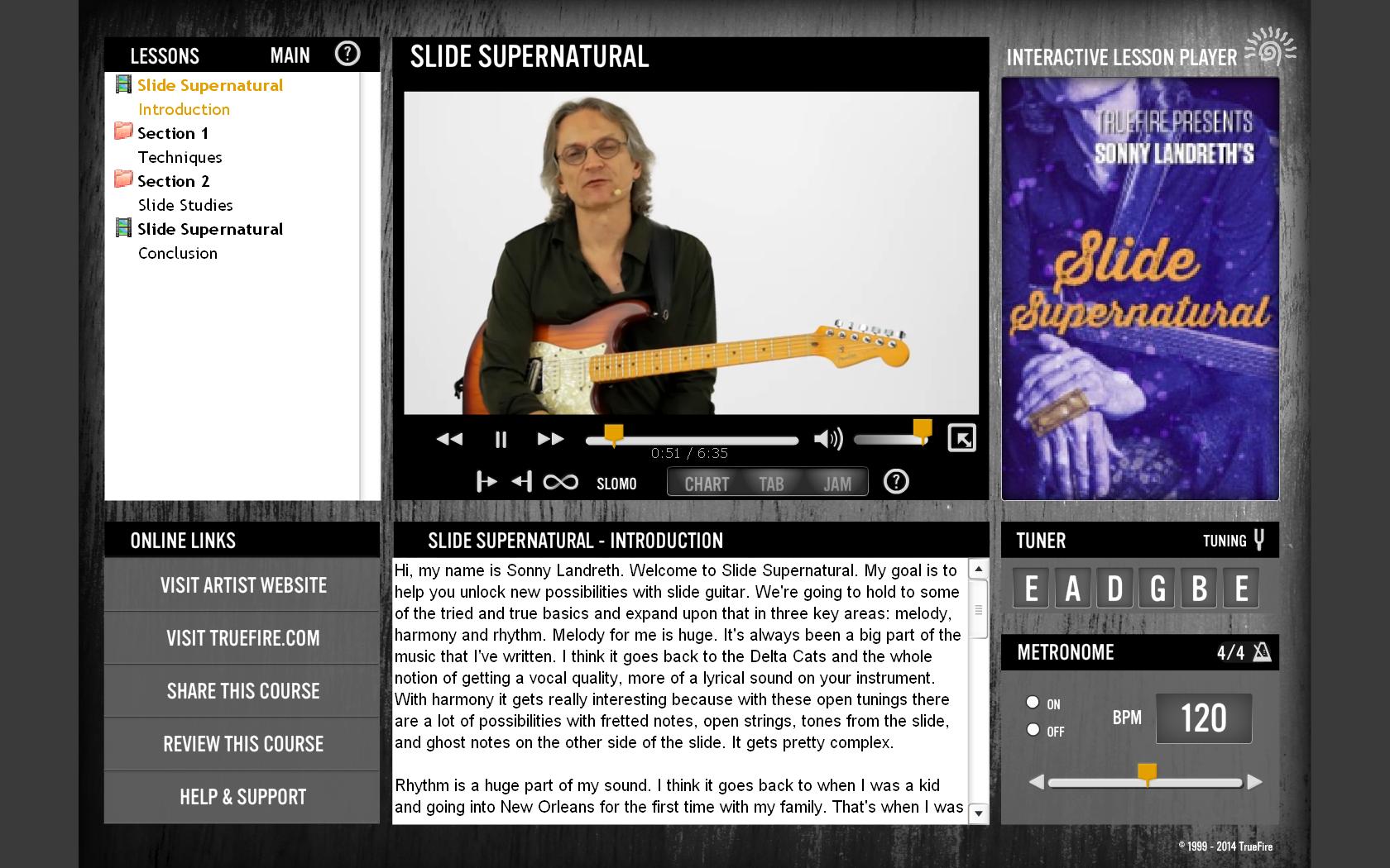 Truefire - Sonny Landreth's Slide SUpernatural (2014)