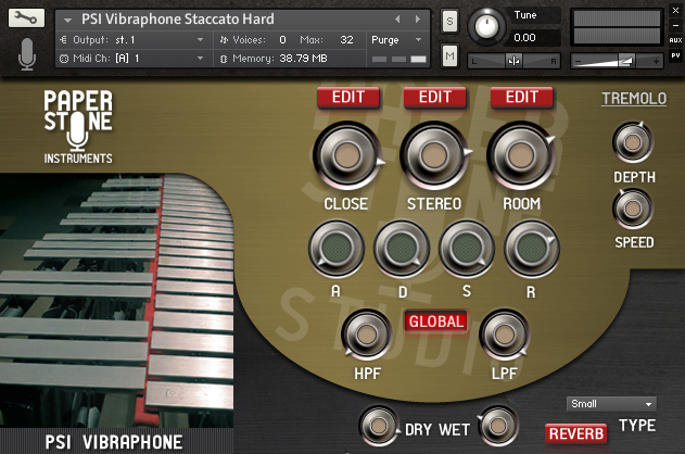 Paper Stone Instruments Vibraphone KONTAKT