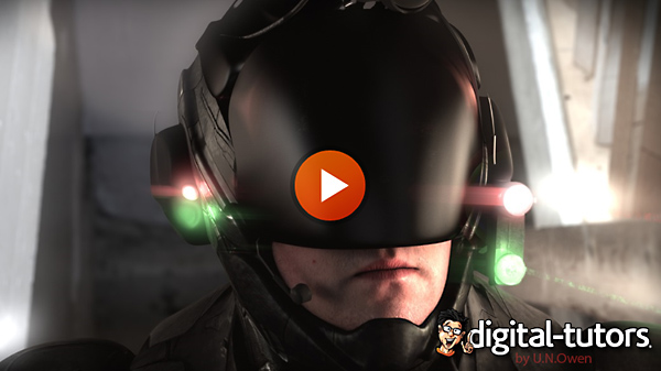 Dixxl Tuxxs - Lighting and Rendering a Sci-Fi Hero using V-Ray in Maya