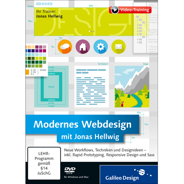 Modernes Webdesign mit Jonas Hellwig