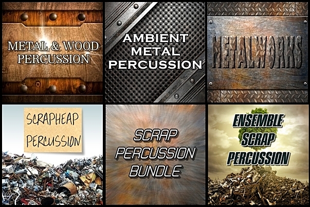 TD Samples Scrap Percussion Bundle KONTAKT