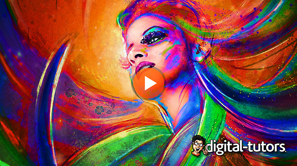 Dixxl Tuxxs - Digital Painting Vivid Illustrations in Photoshop