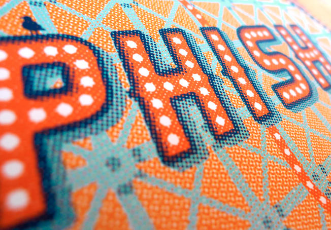 Poster Design: Textures and Halftones for Screen Printing