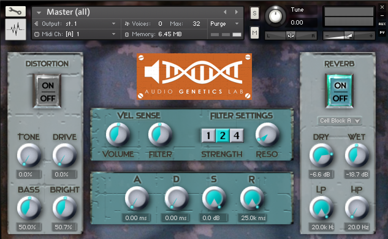 Audio Genetics Lab Jailcell Slammer KONTAKT