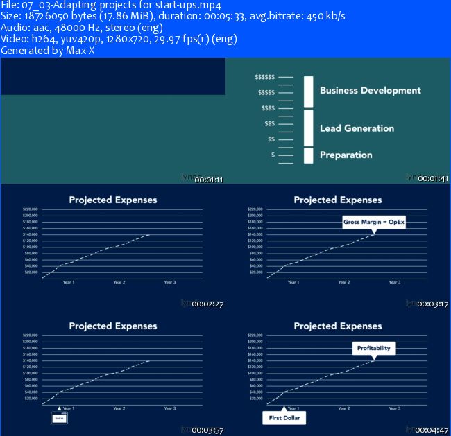 Lynda - Making Business Projections