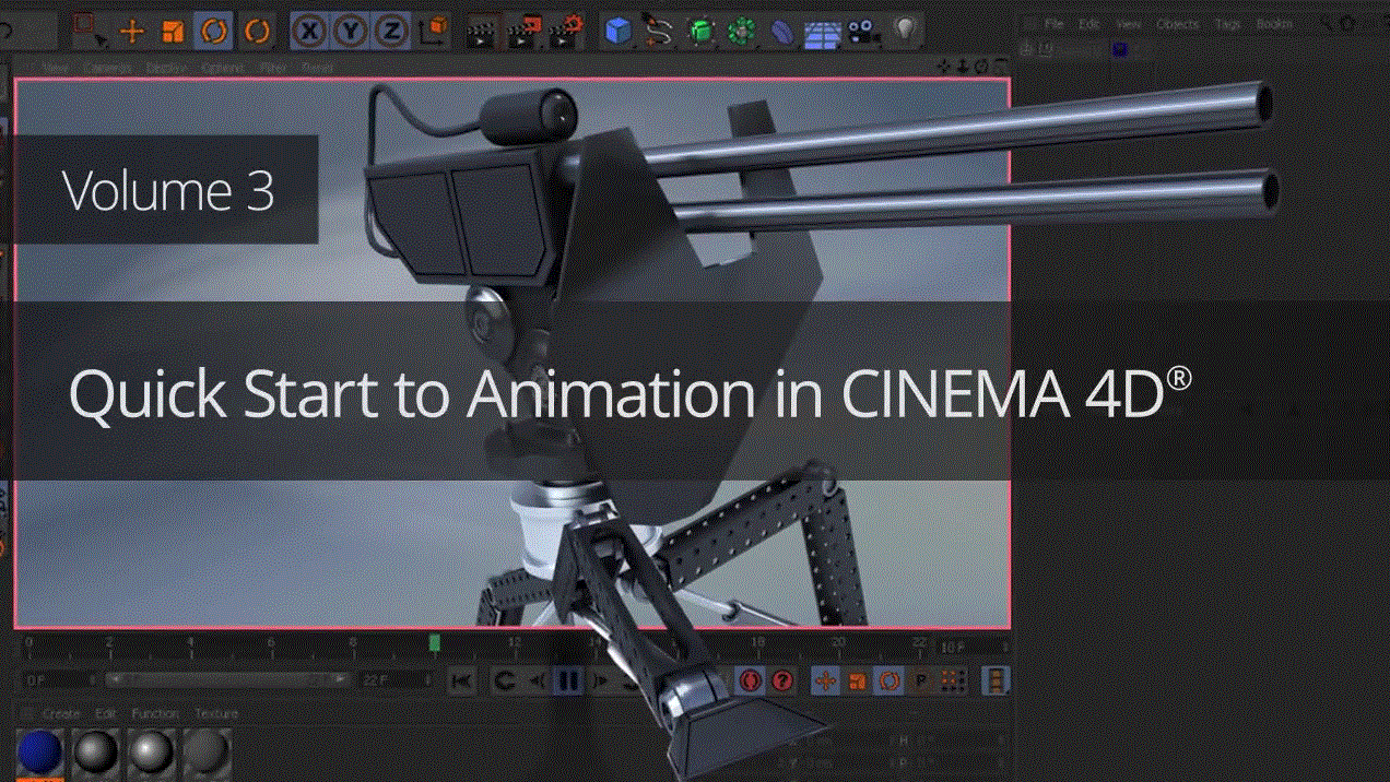 Quick Start to Animation in CINEMA 4D: Volume 3